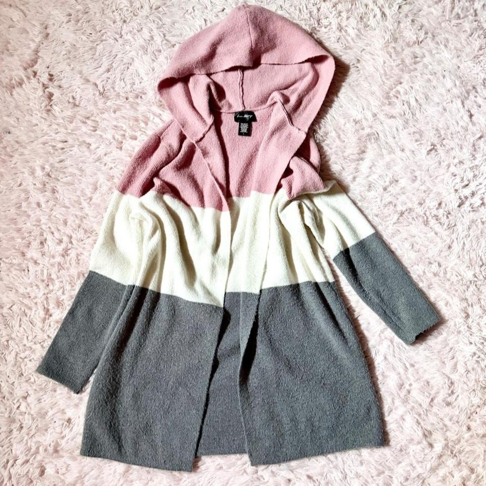 Colorblock Soft Girl Femme Coquette Rustic Blessed Mama Cardigan Womens L Whimsy